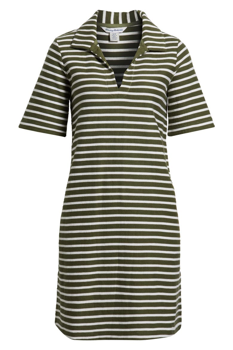 Waterfront View Stripe Polo Dress