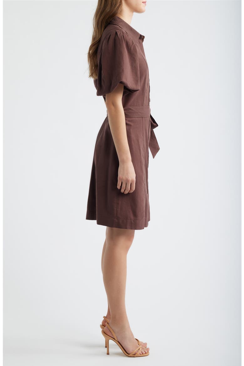 Lenni Button Front Minidress