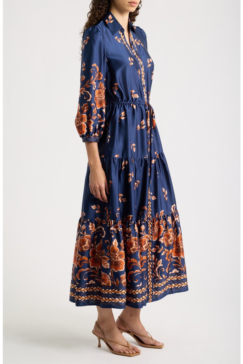 Printed Shirtdress