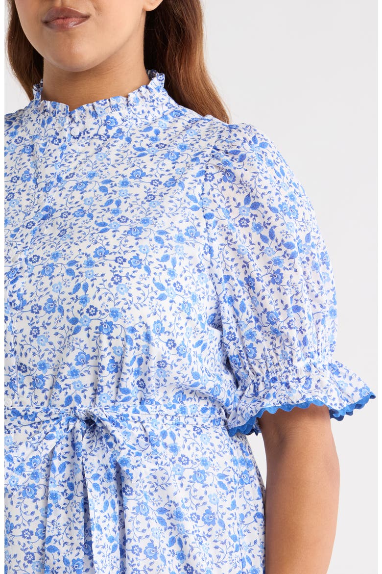 Maisie Floral Miana Cotton Shirtdress