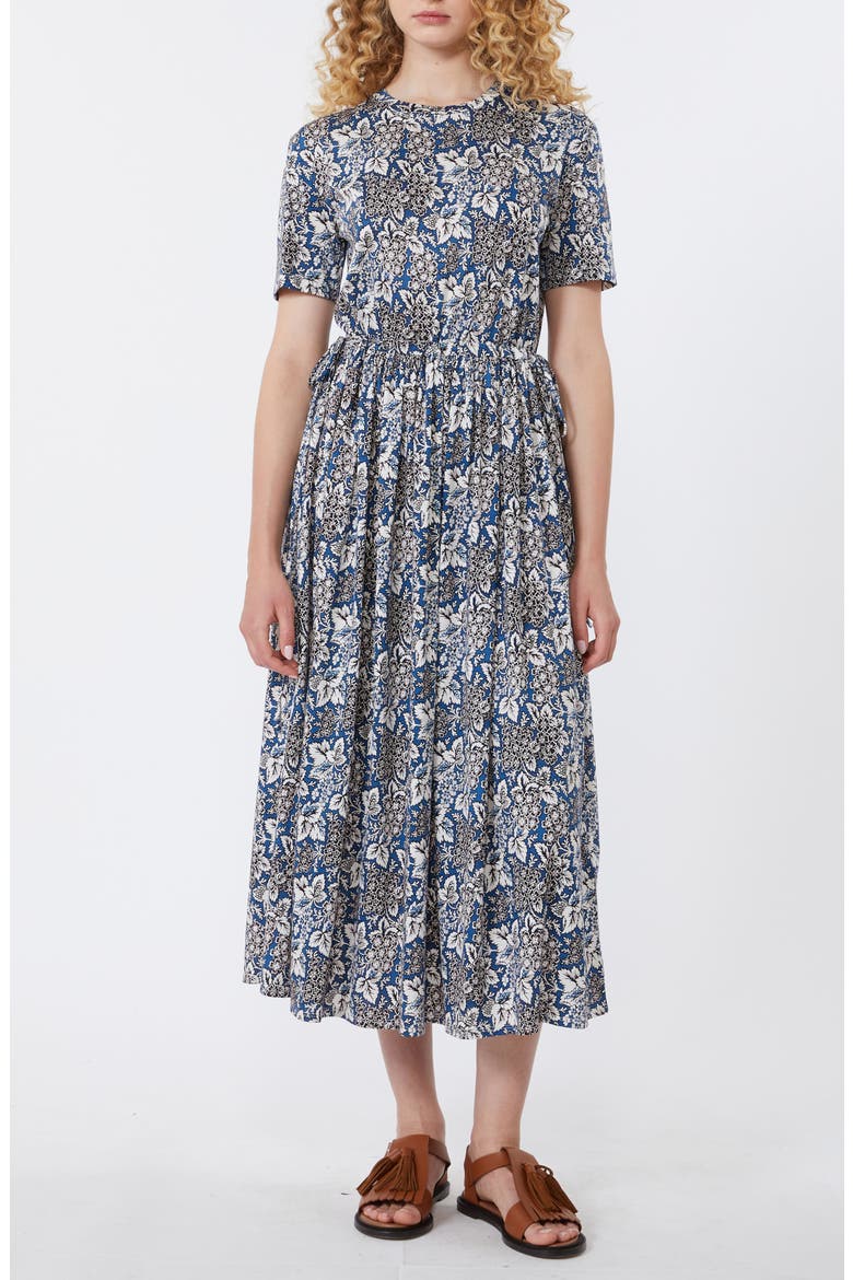 Fascino Floral Print Midi Dress