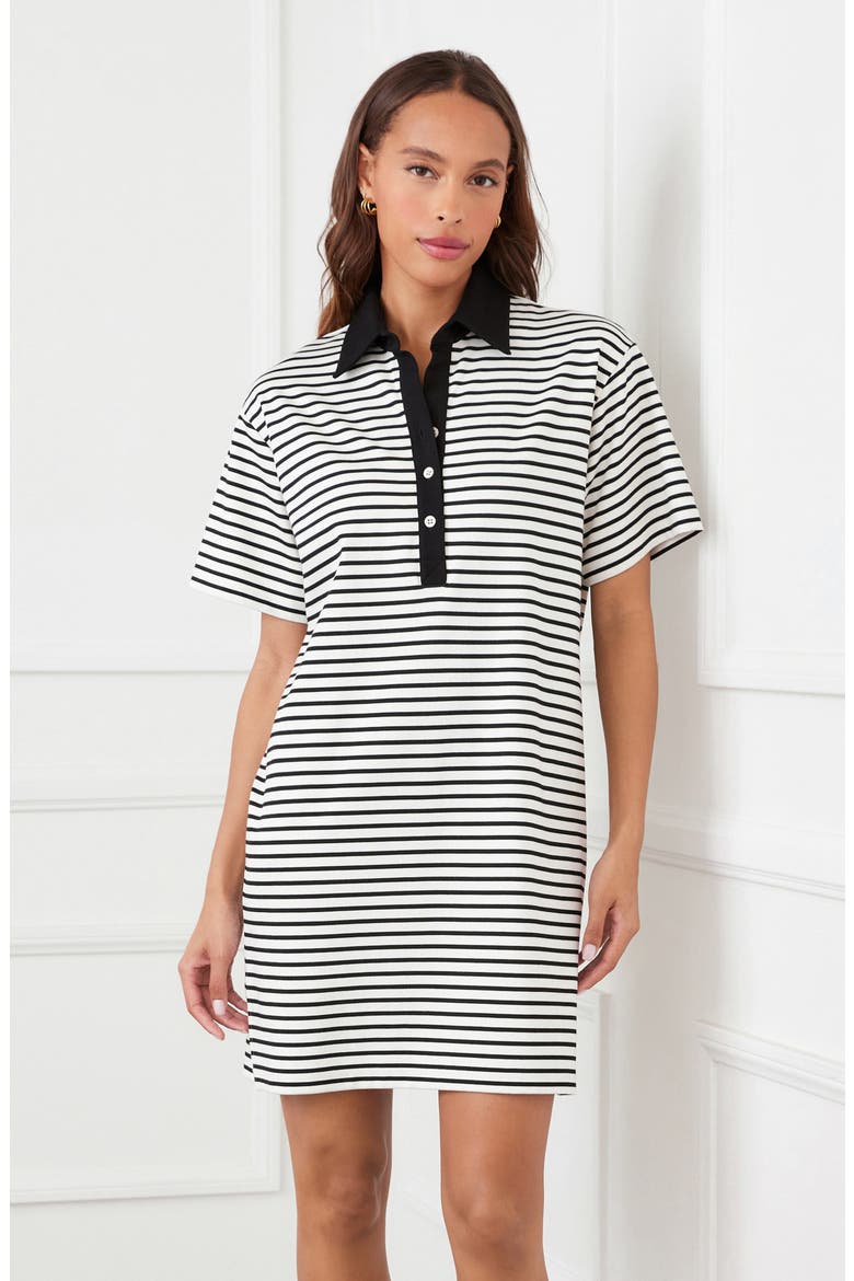Stripe Polo Dress