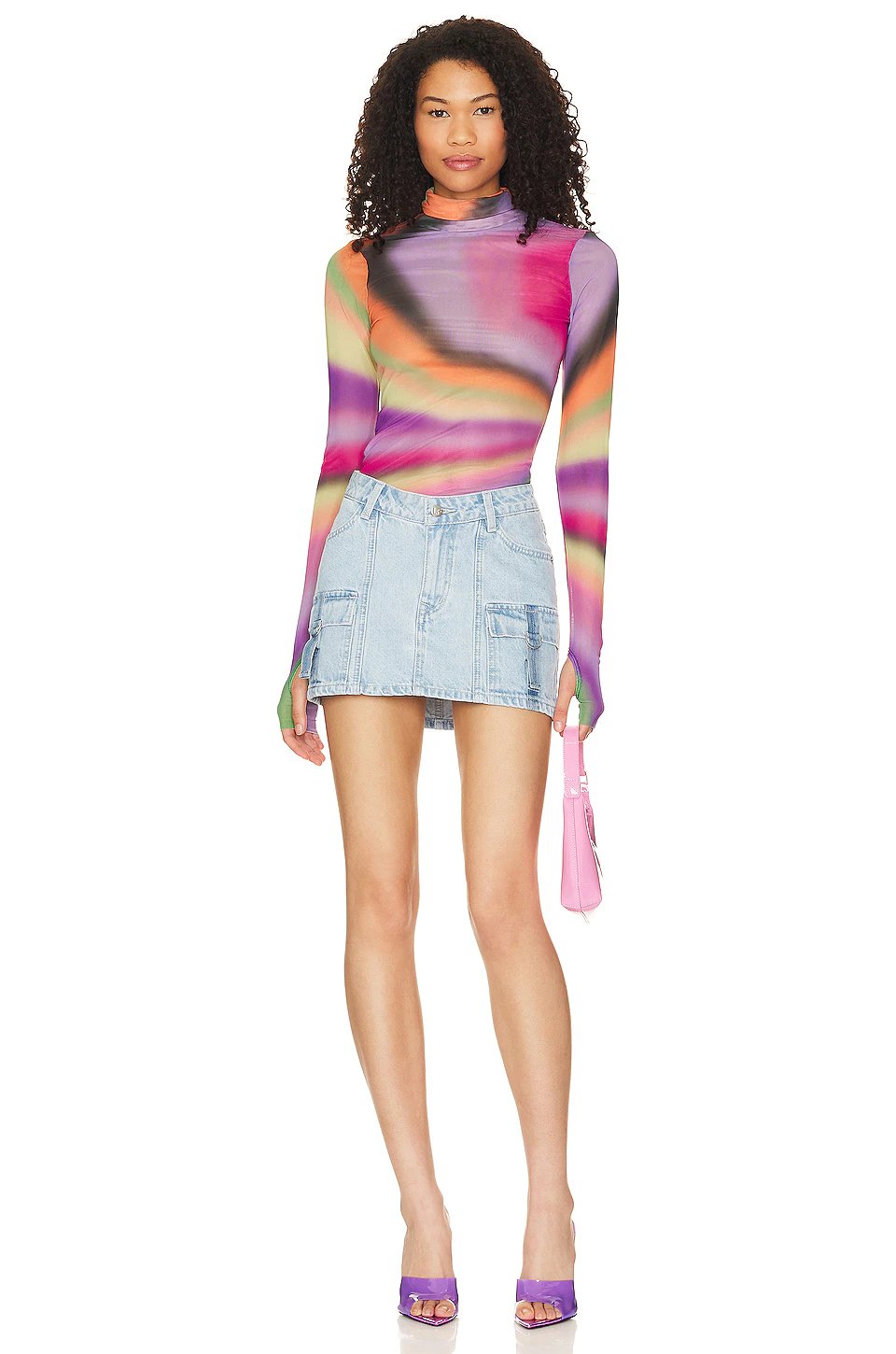 AFRM Zadie Top in Mod Stripe | REVOLVE - Image 4