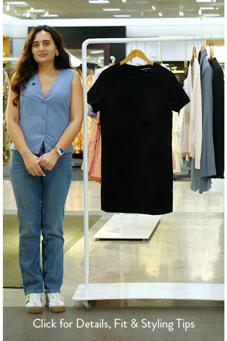 Bow T-Shirt Minidress