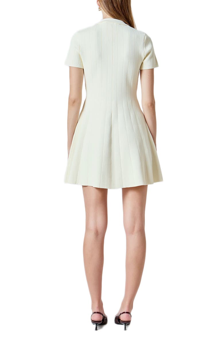 Fit & Flare Knit Minidress