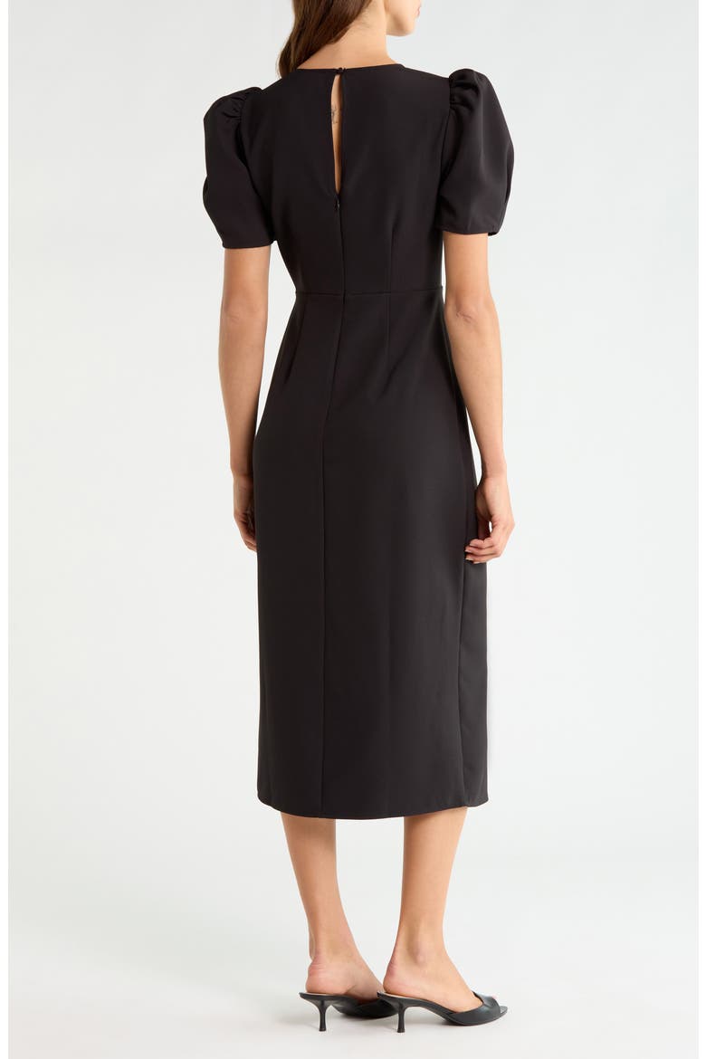 Chelsea Puff Sleeve Midi Dress