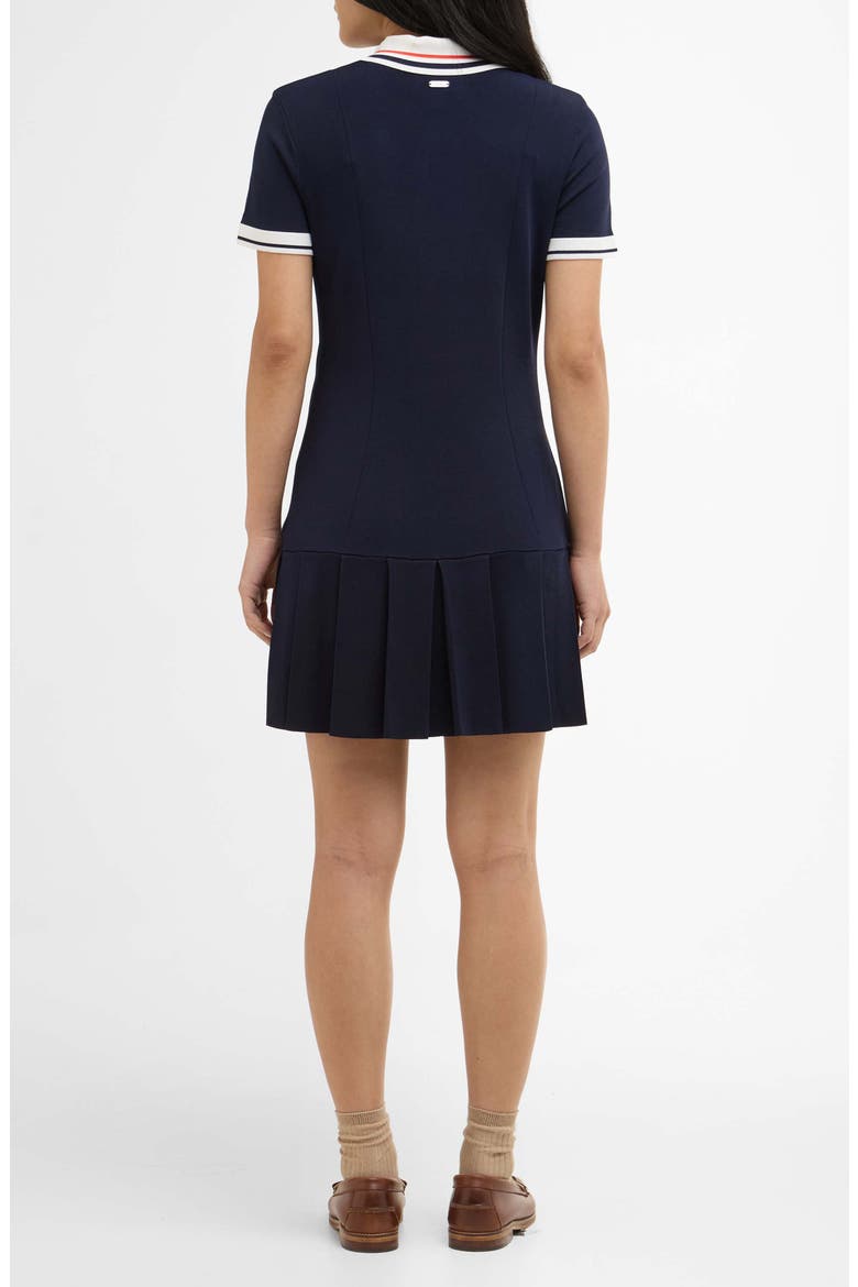 Hollington Knit Polo Minidress