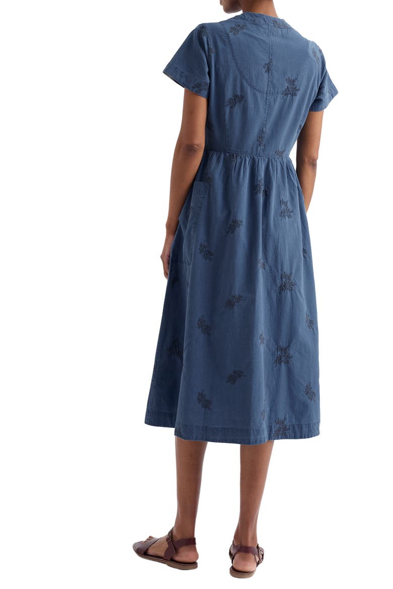 Fowen Embroidered Organic Cotton Shirtdress