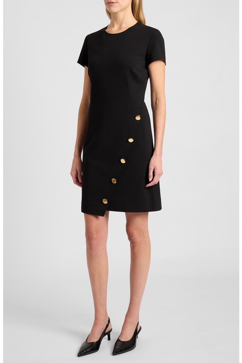Loni Short Sleeve A-Line Dress