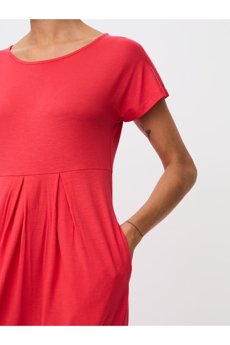 Gathered Waist Midi Dress
