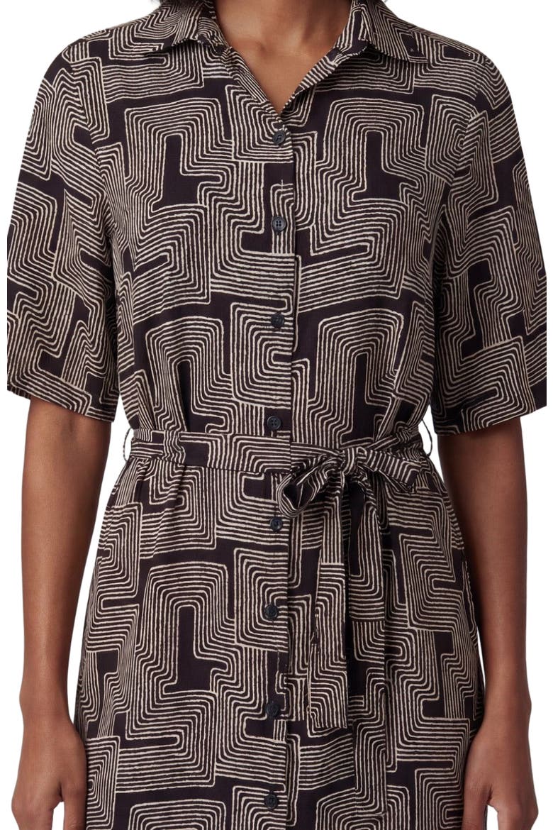 Inter Twine Womens Wrap Shirt Dress