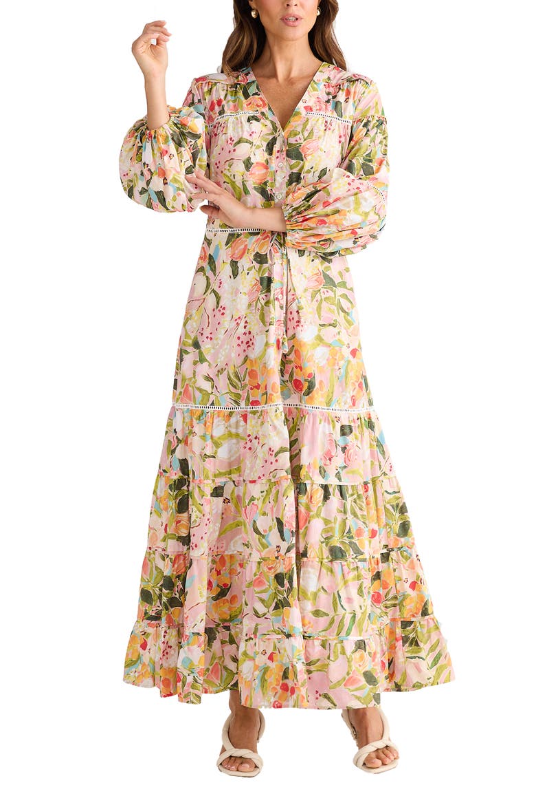 Gertie Floral Print Maxi Dress