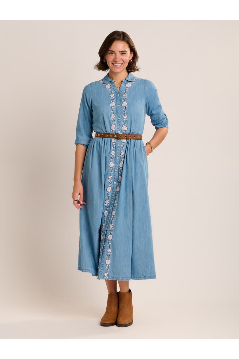 Viviana Embroidered Maxi Dress