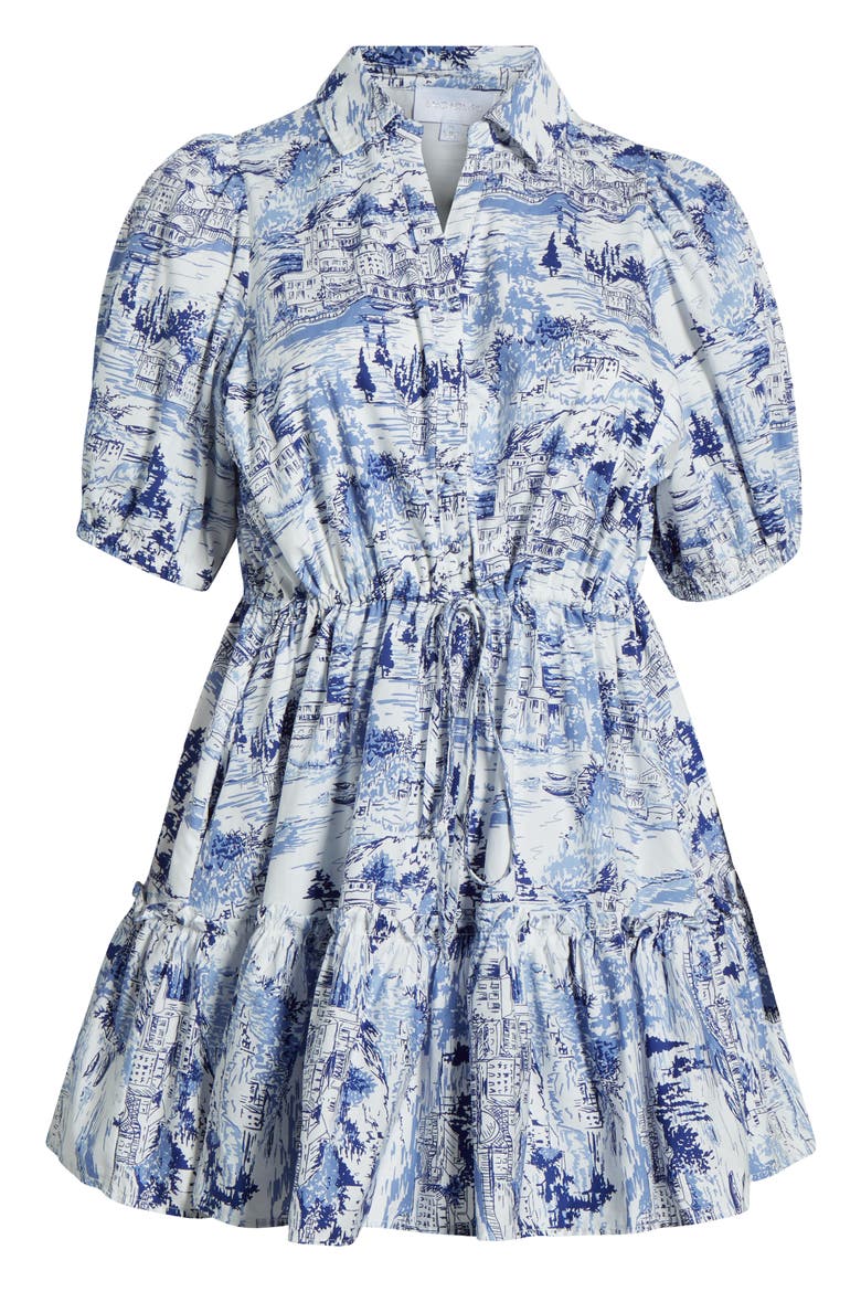 Francine Cotton Toile Minidress