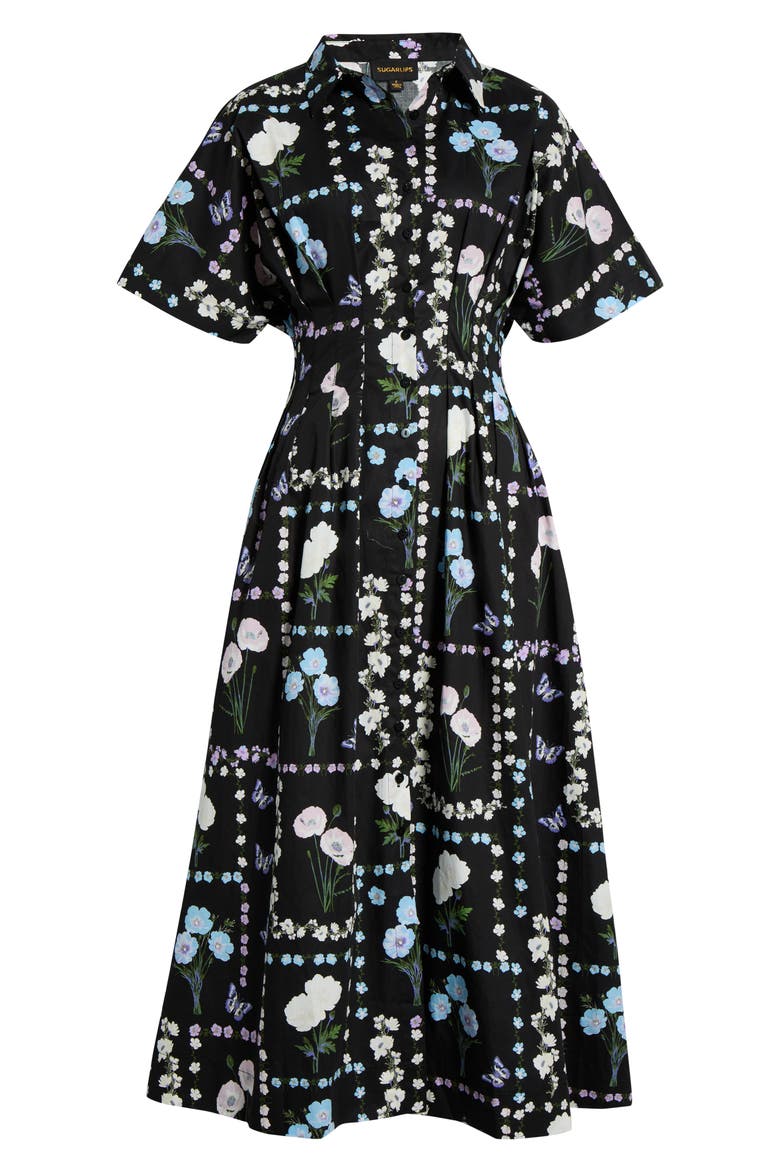 Wilderra Pleated Midi Dress