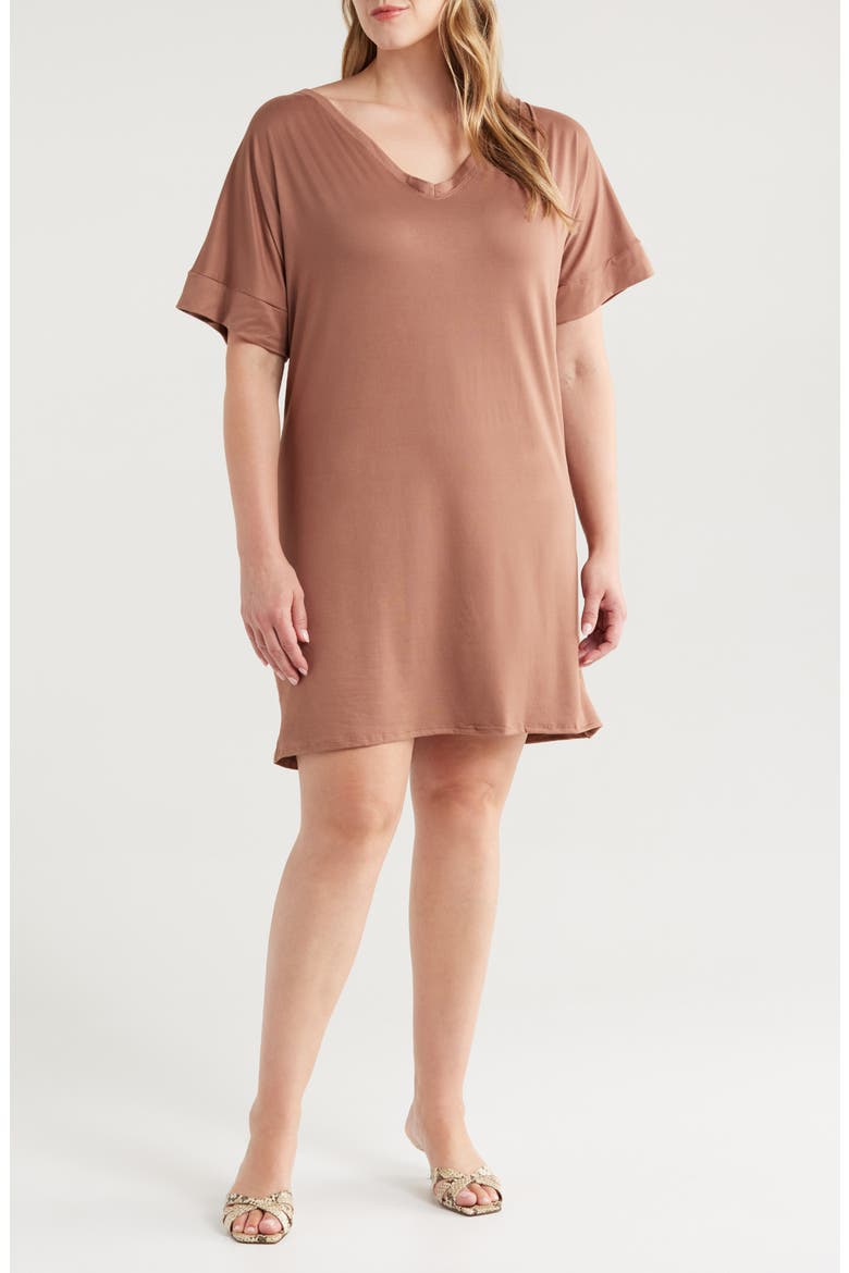Loose Fit Jersey T-Shirt Dress