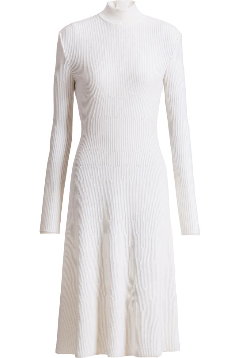 Long ribbed knit dress