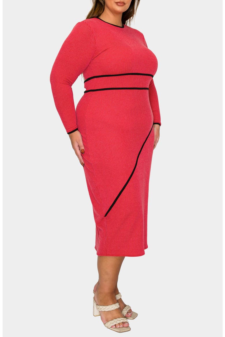 Elora Rib Sweater Dress