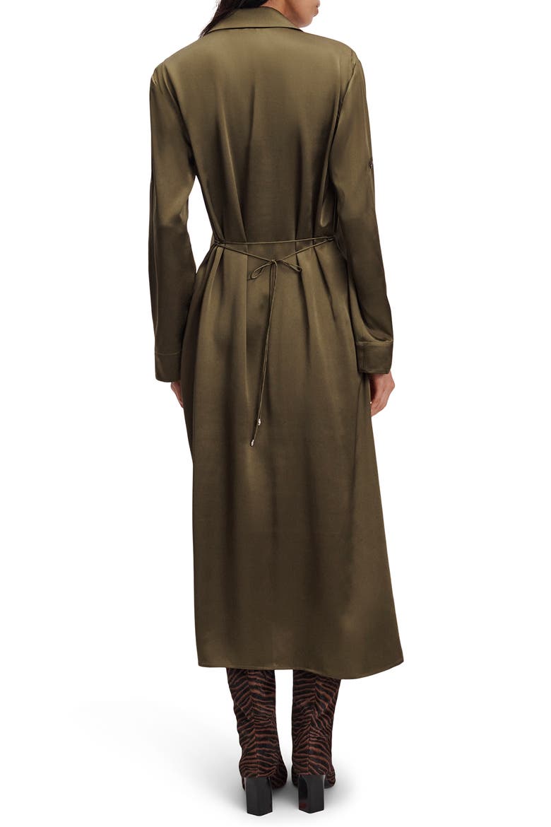 Sonny Silk Midi Shirtdress