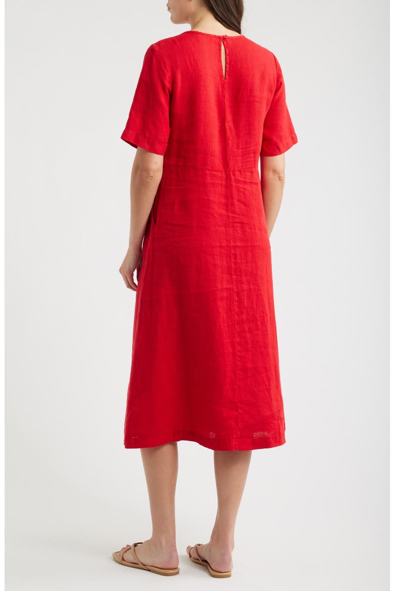 Grass Wave Midi Dress