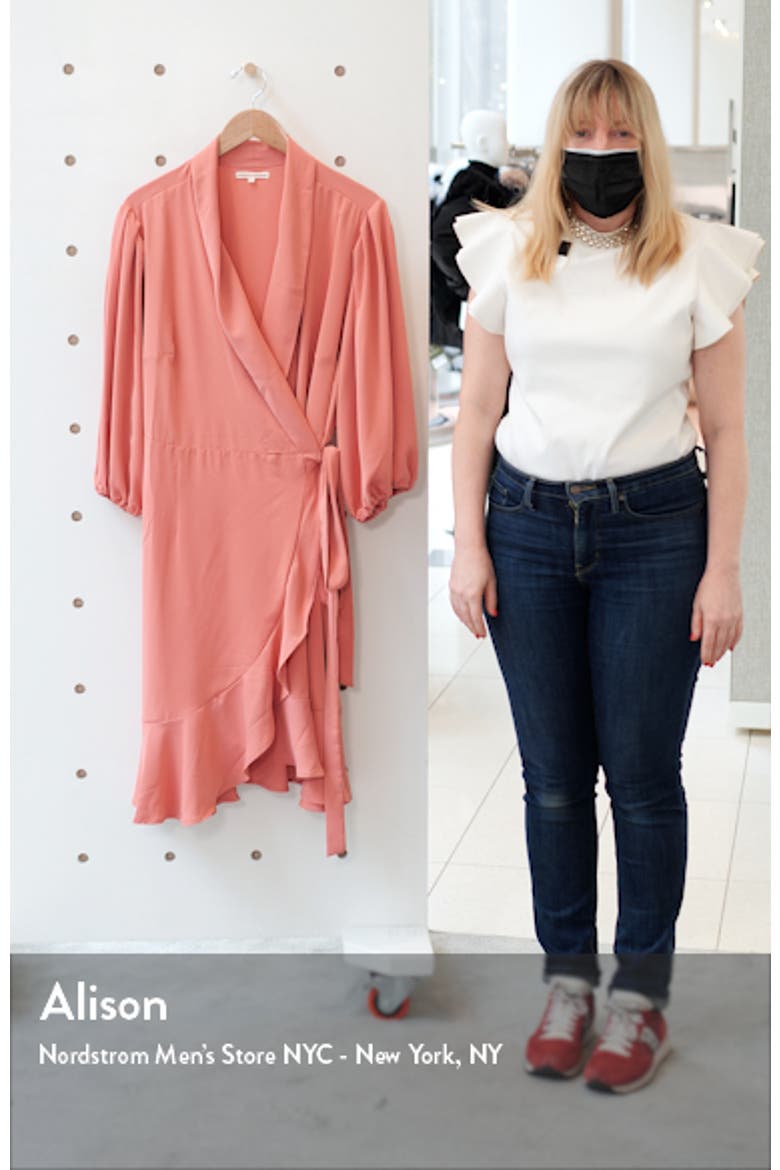 Kylie Ruffle Wrap Dress