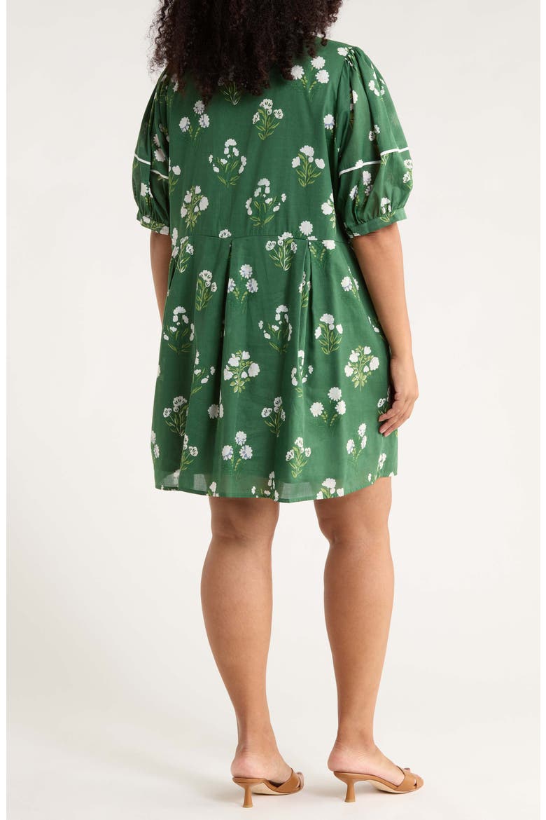 Kestrel Floral Fawna Cotton Shift Dress