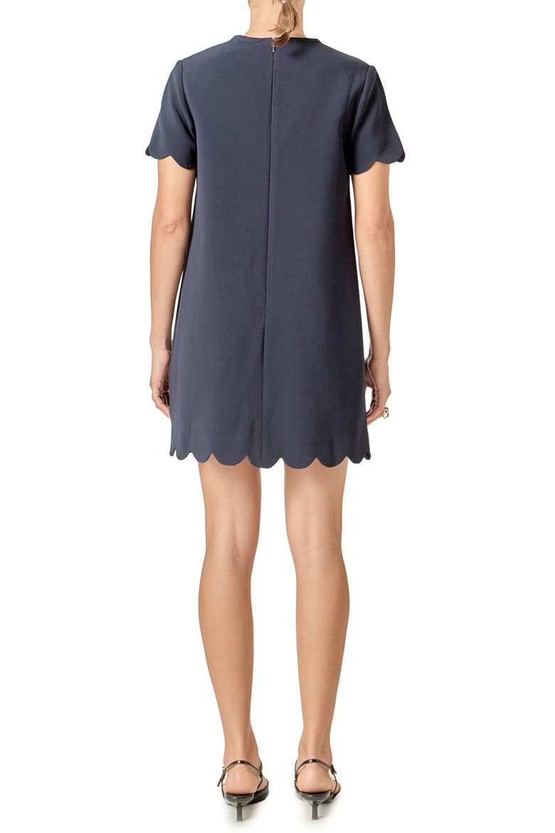 Scallop Minidress