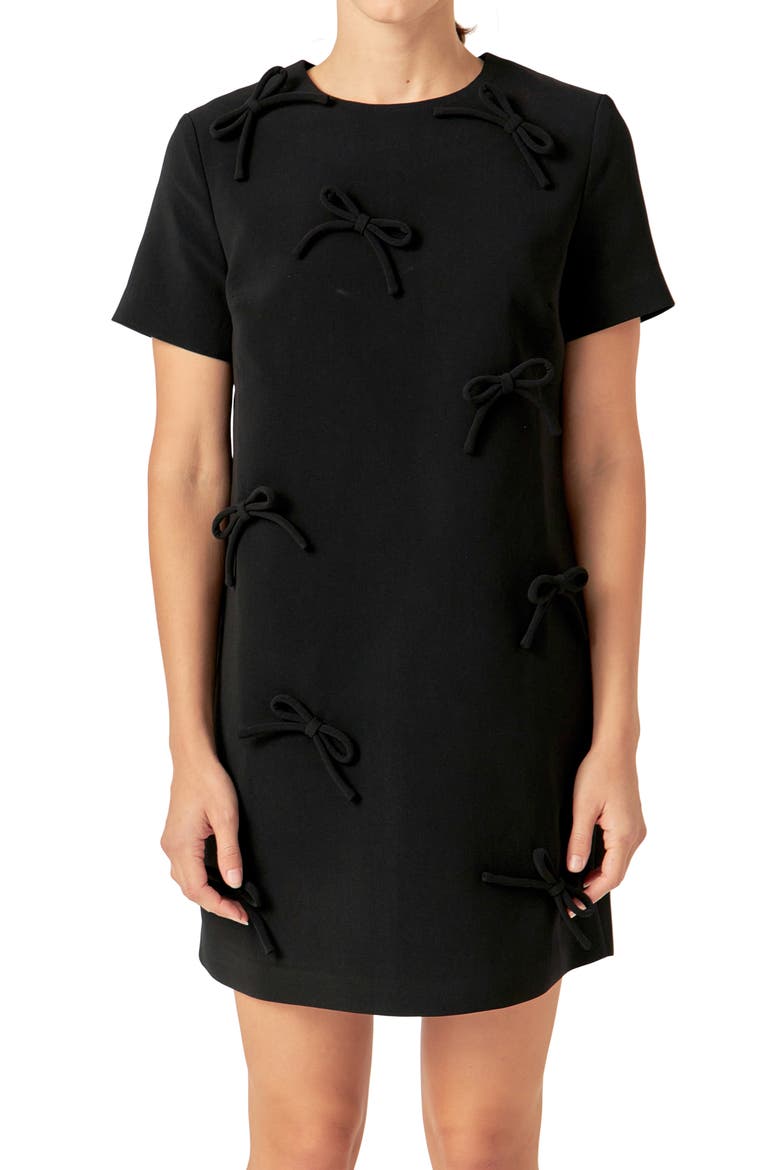 Bow T-Shirt Minidress