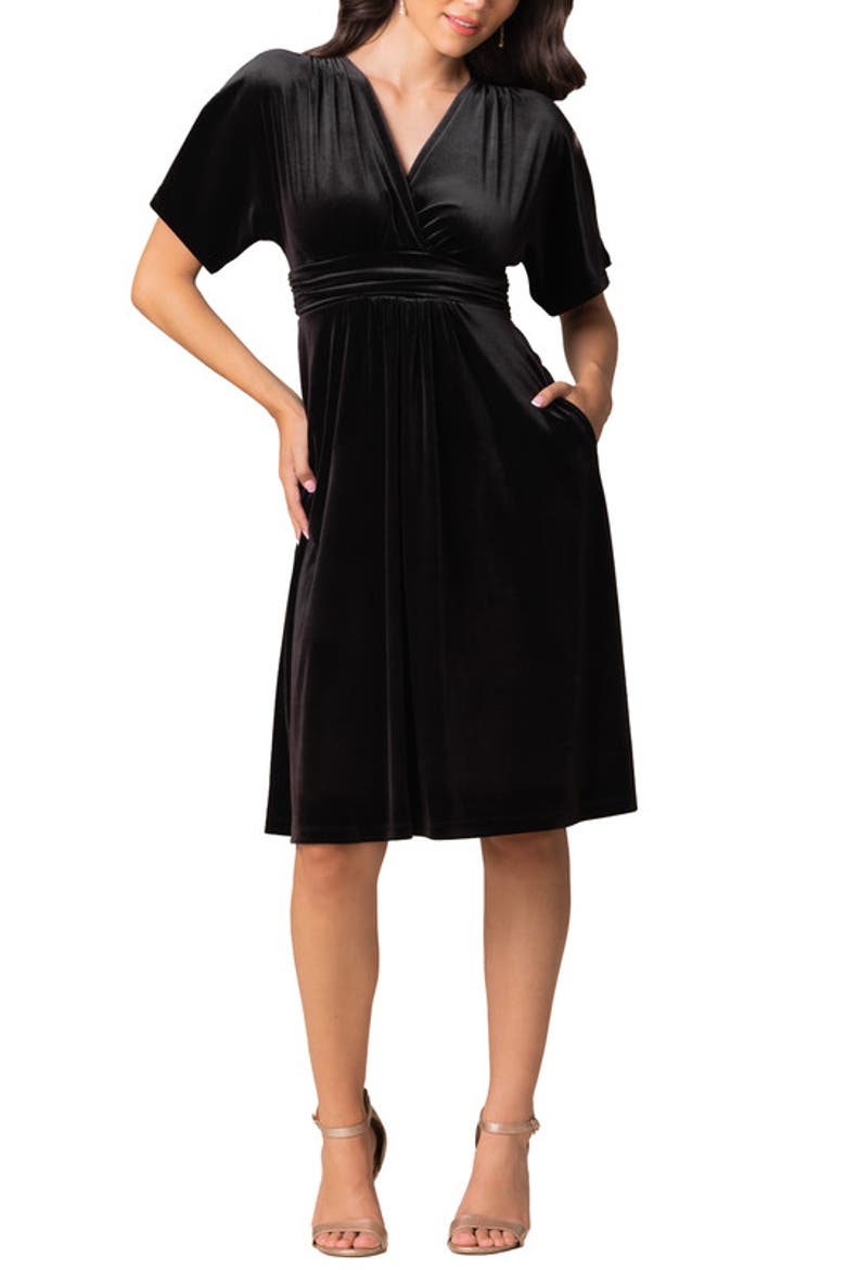 Angelic Velvet Cocktail Dress