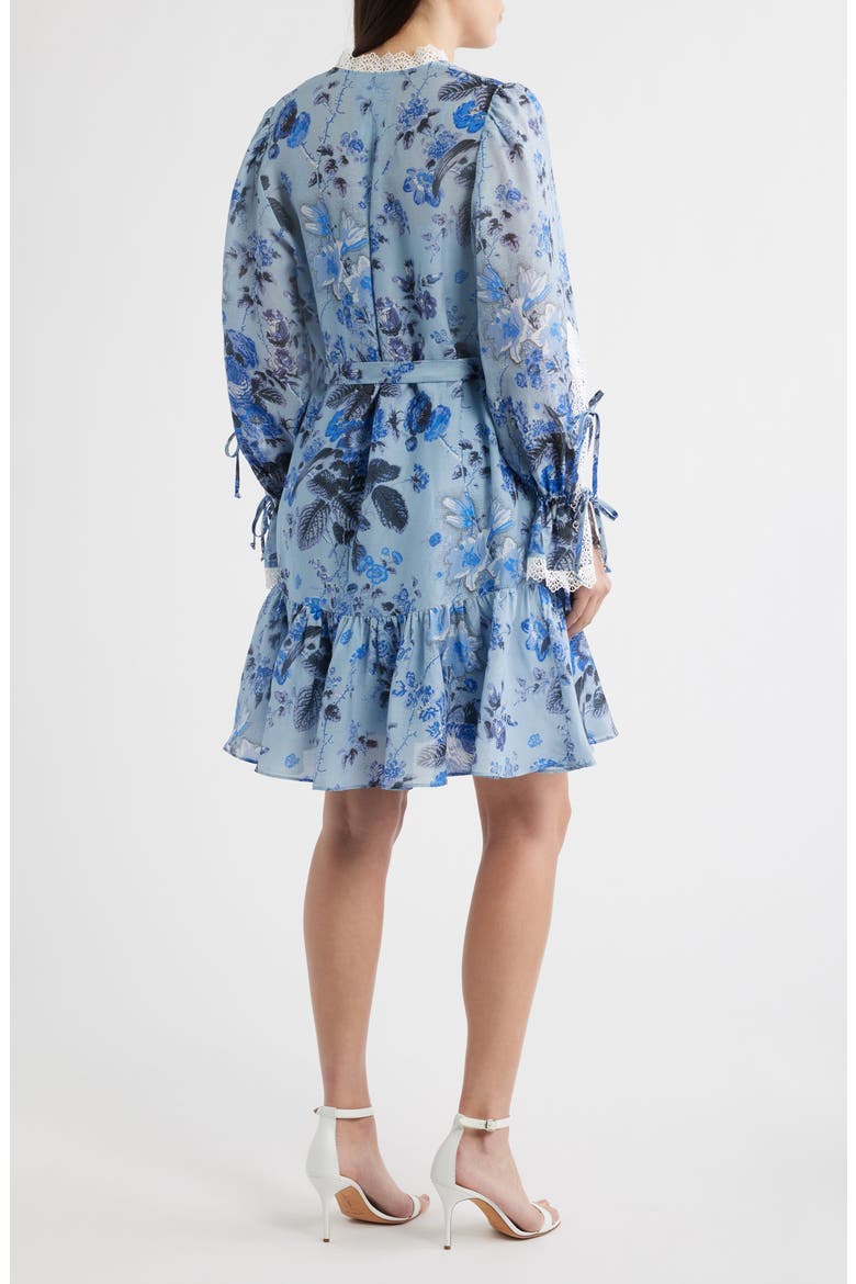 Beli Tie Waist Long Sleeve Dress
