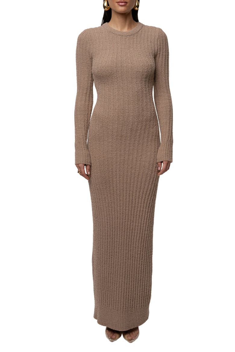 First Class Ribbed Maxi Dress