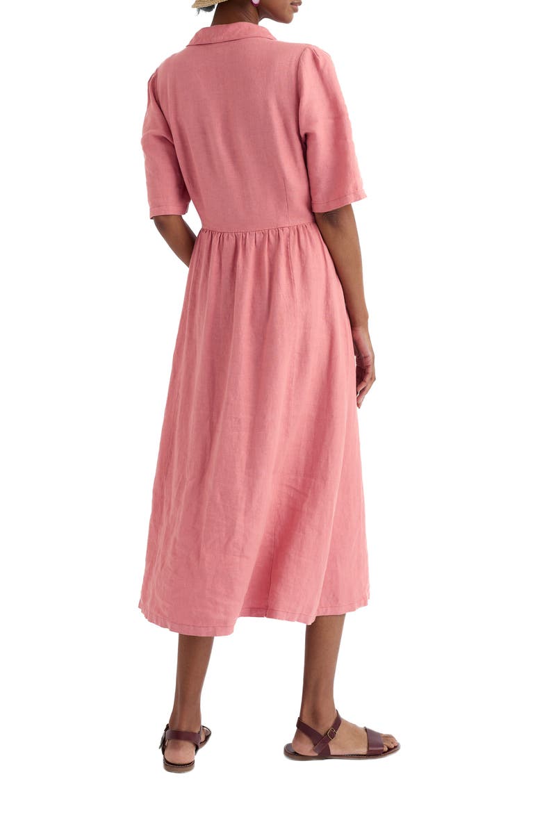 Fen Linen Midi Dress