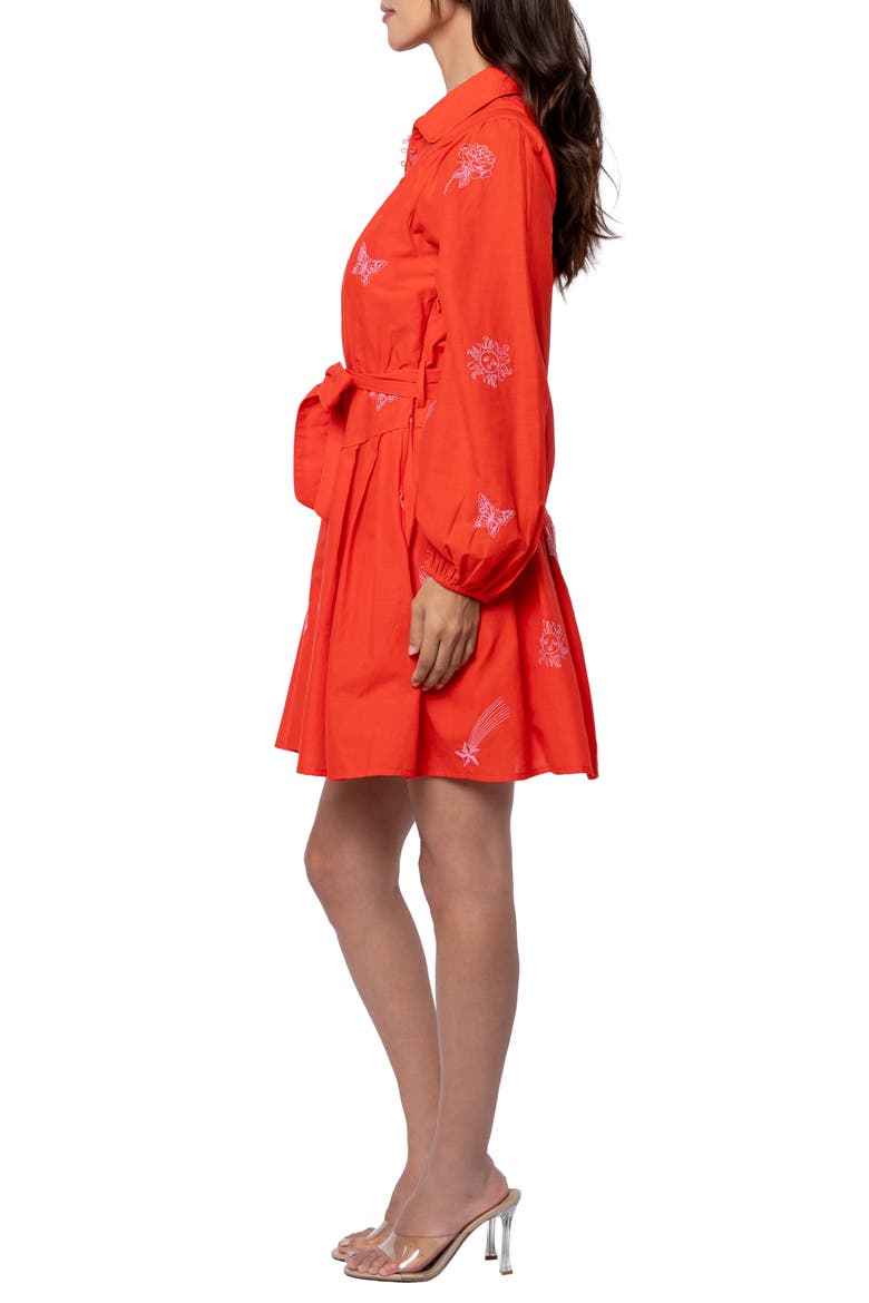Zephyr Long Sleeve Minidress