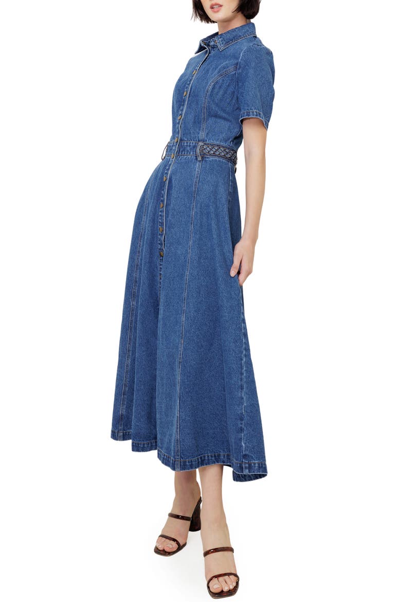 Denim Maxi Dress