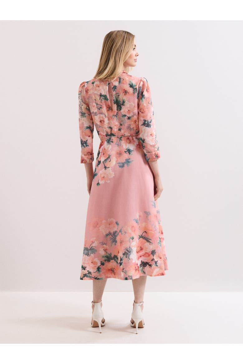 Anabella 3/4 Sleeve Midi Dress