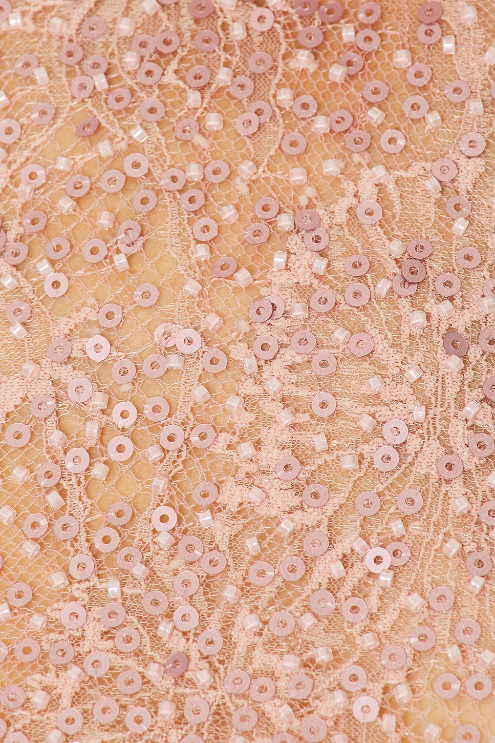 AKNVAS Bente Beaded Top in Mauve - Image 5