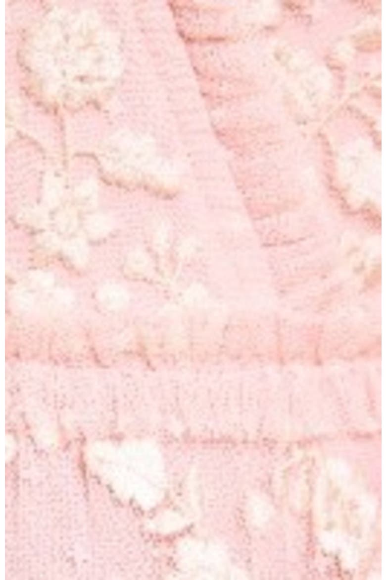 Layered Lace V-Neck Midi Dress