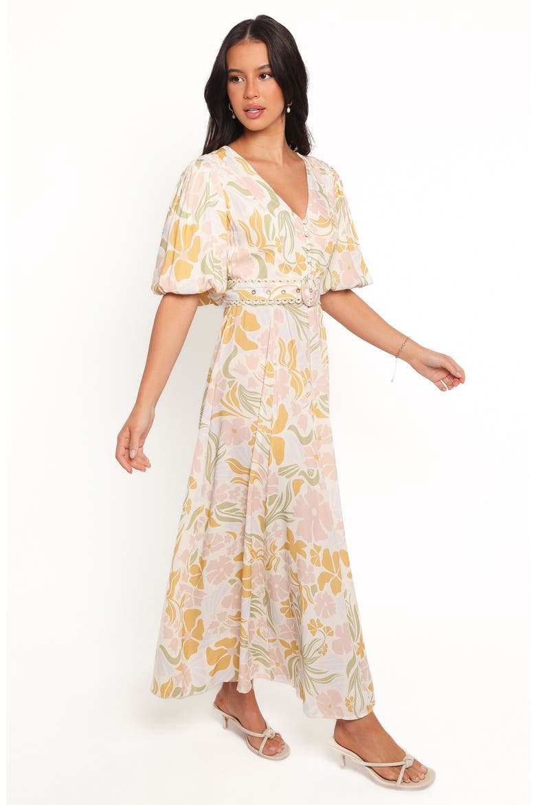 Reva Floral Print Maxi Dress