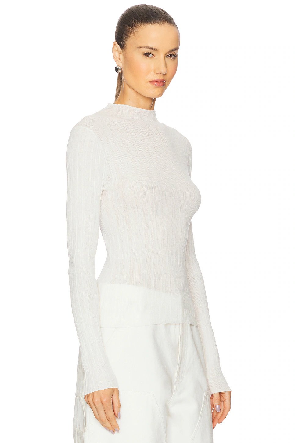 A.L.C. Hugh Top in Bright White - Image 2