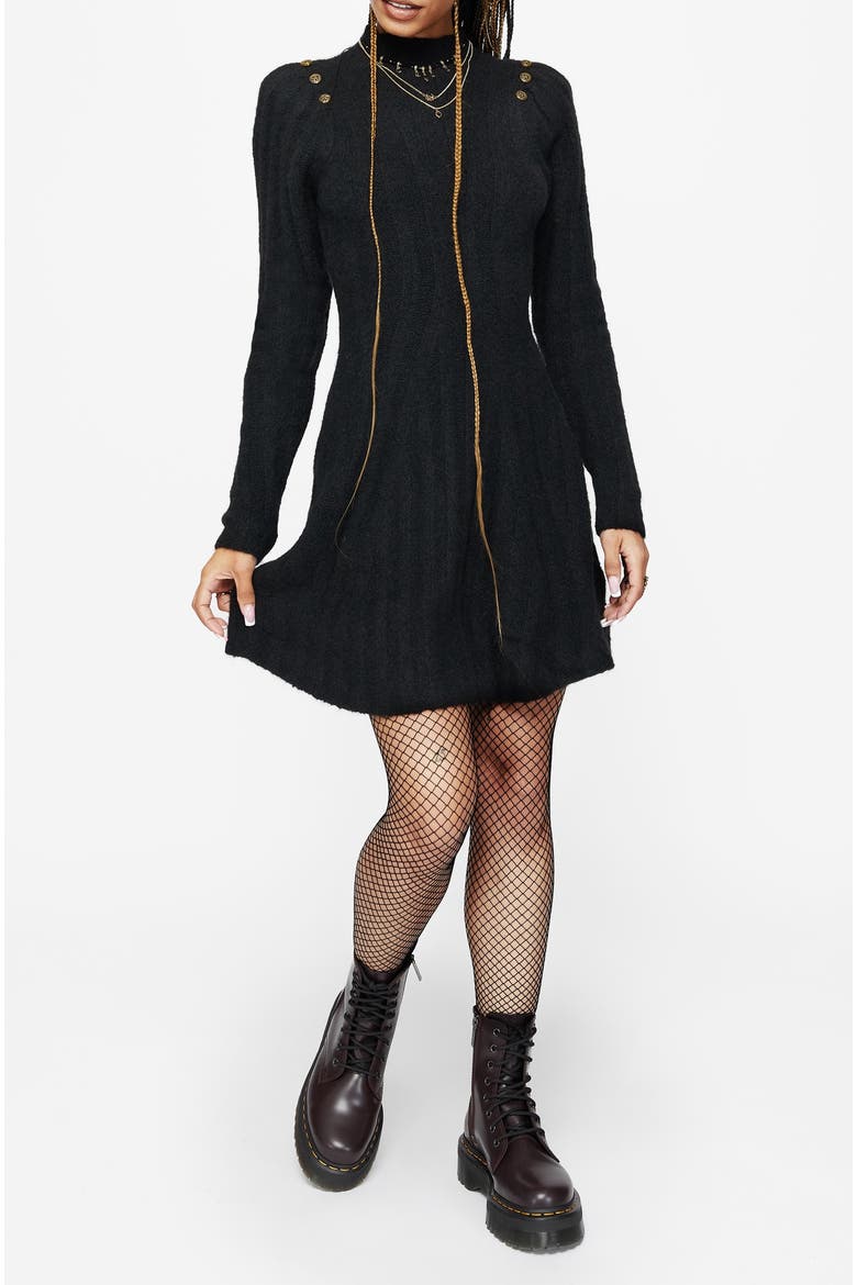 Dream Ribbed Skater Knit Dress