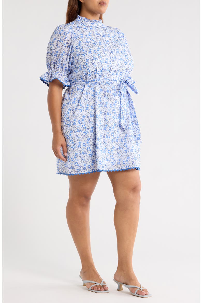 Maisie Floral Miana Cotton Shirtdress