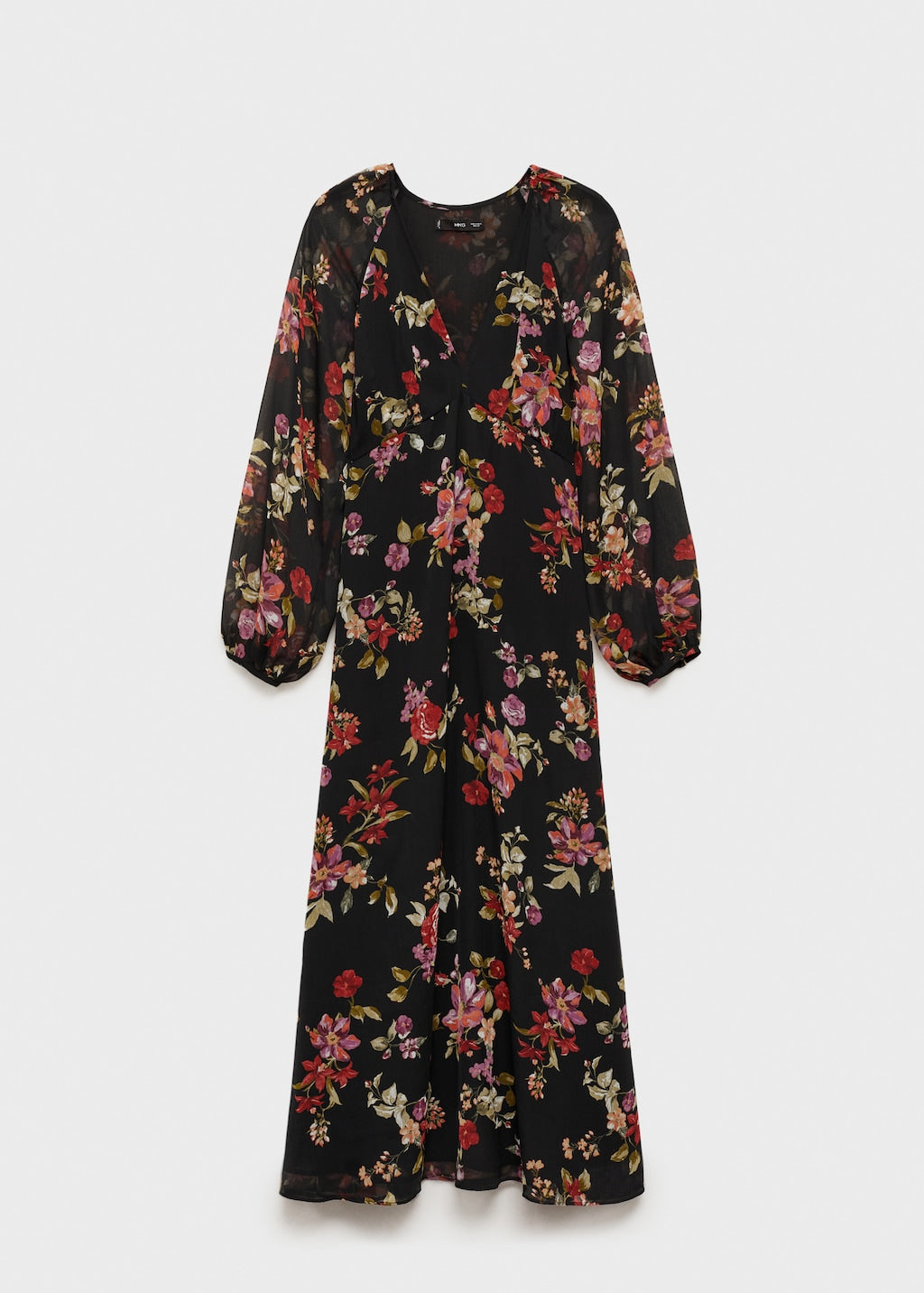 Leopard-print dress with bow - Women