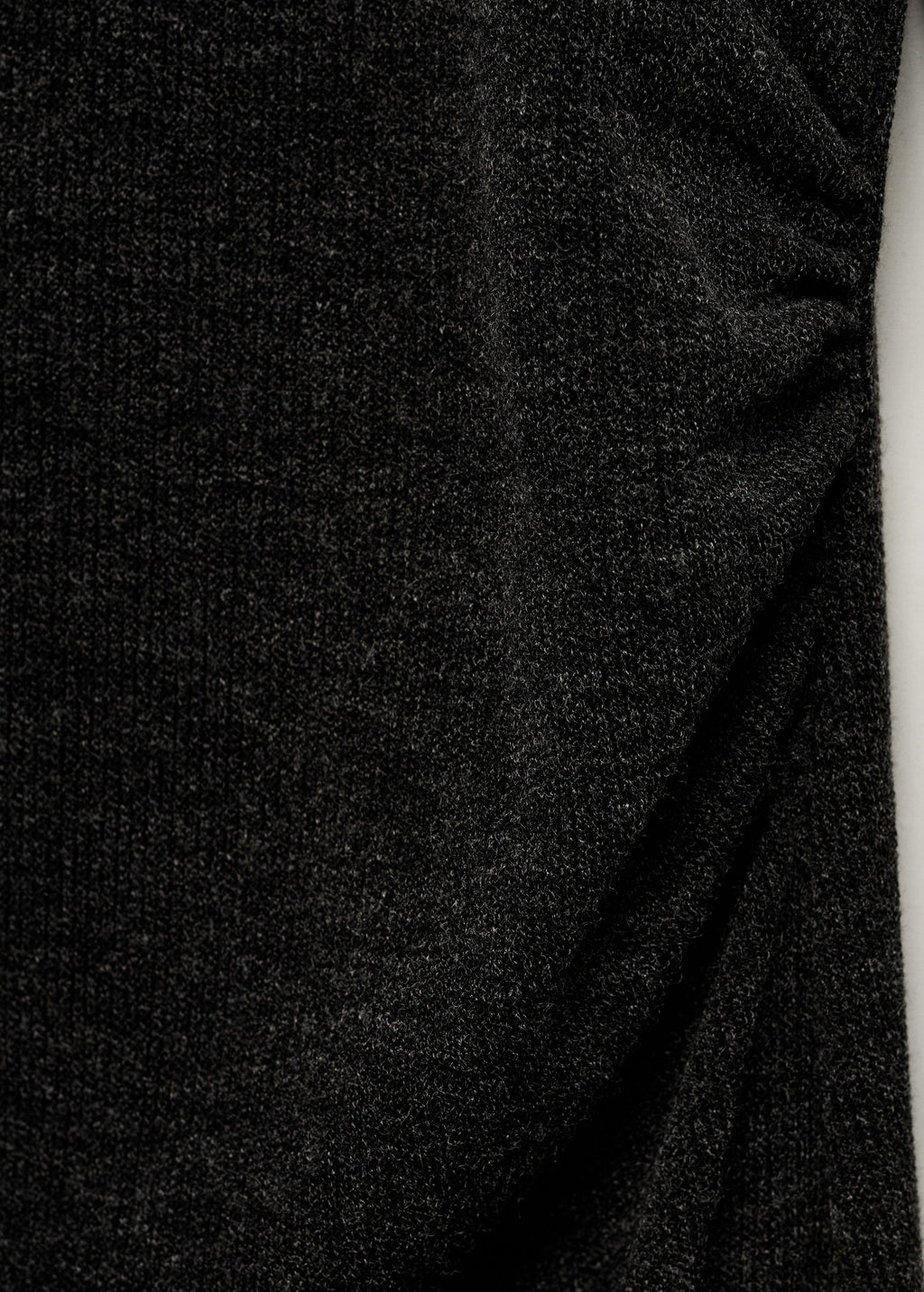 Draped roll neck dress