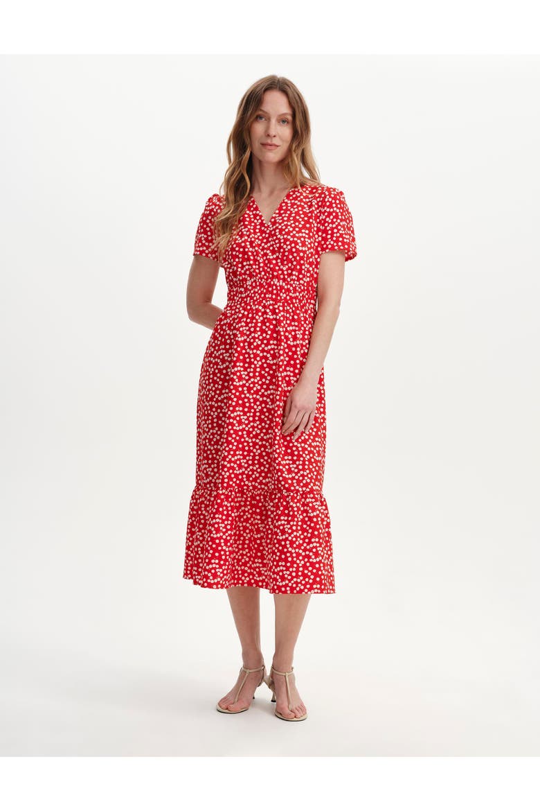 Deena Wrap Midi Dress