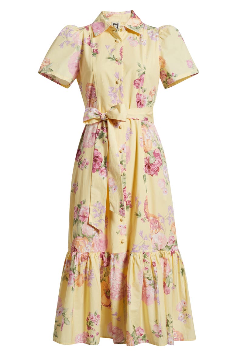 Floral Shirtdress