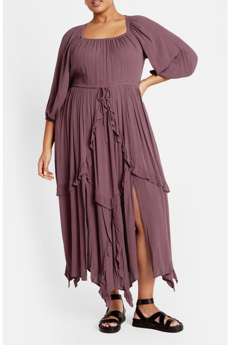 Zayne Handkerchief Hem Dress
