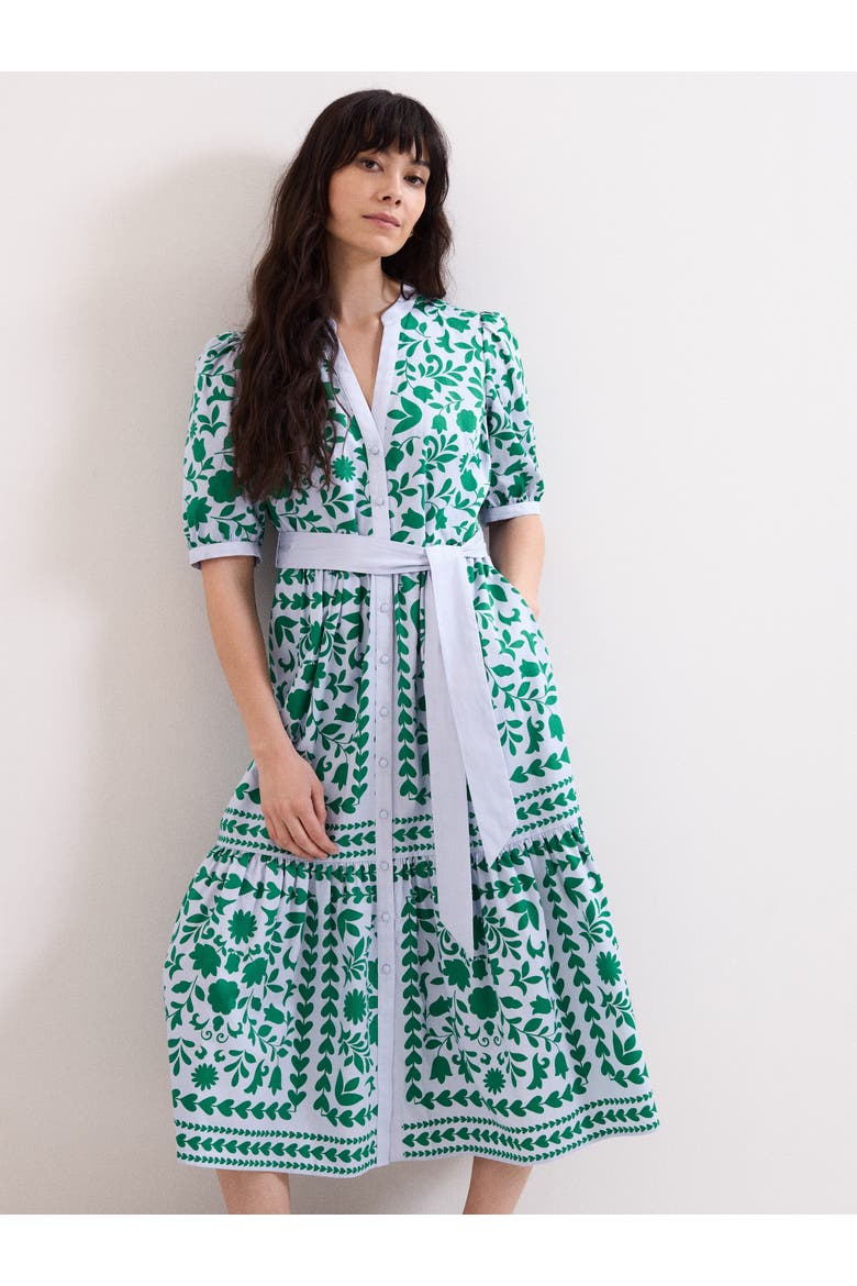 Trinity Printed Midi Dress