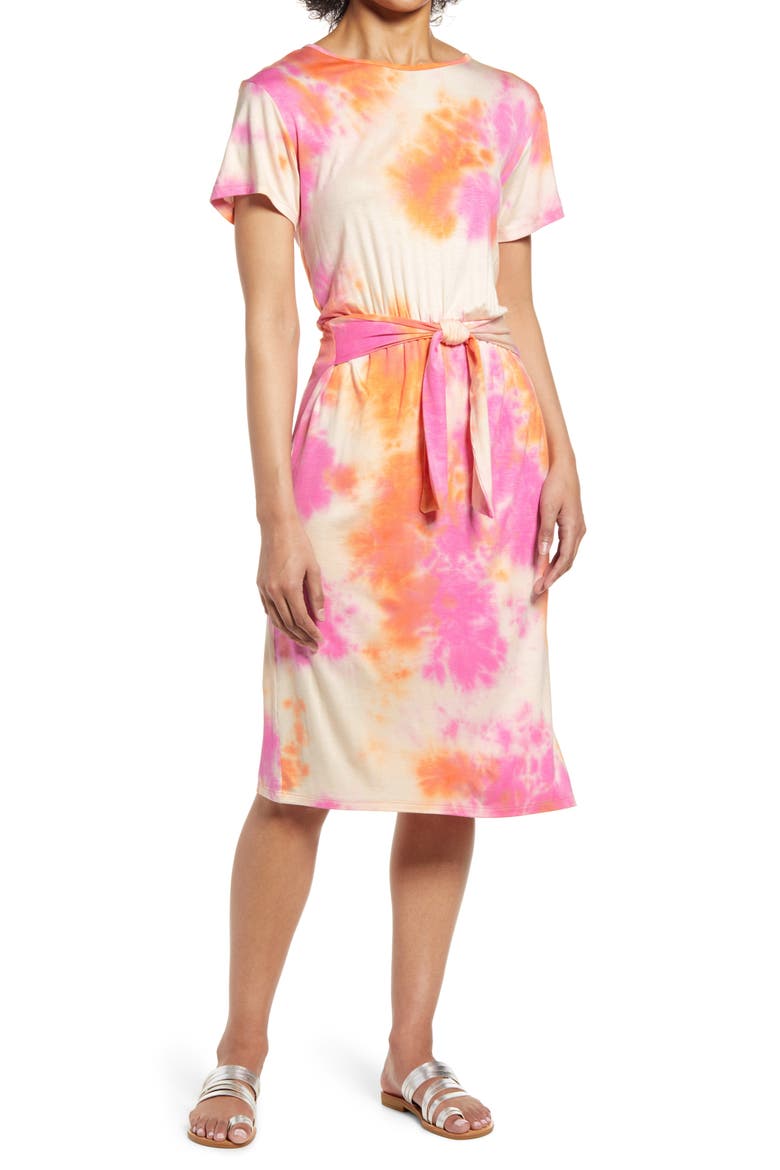 Tie Dye Midi Dress