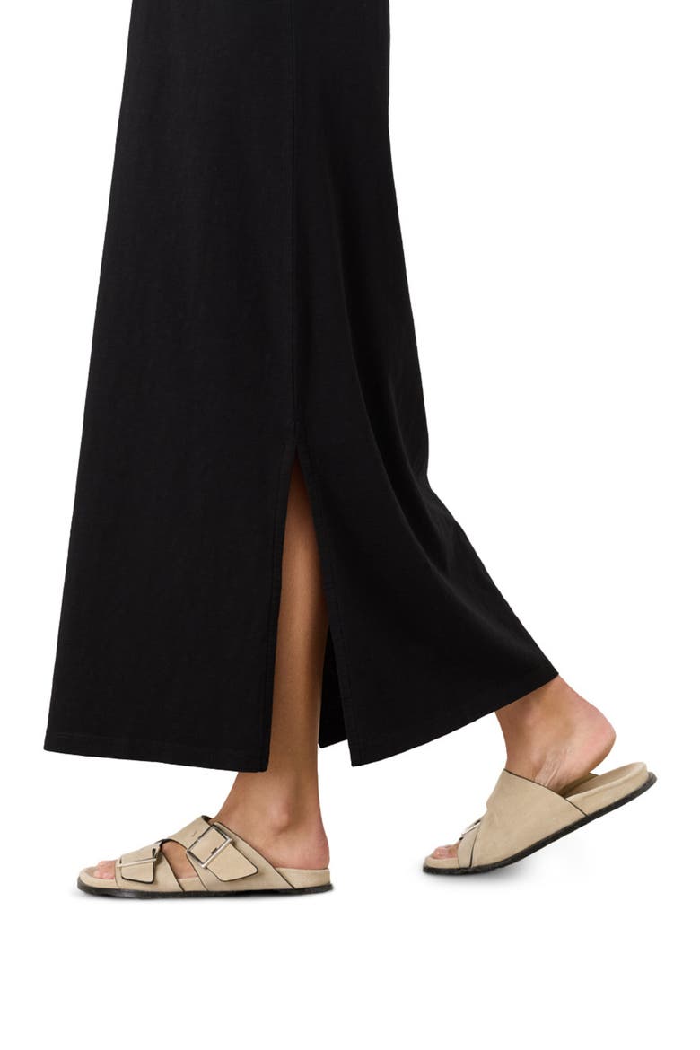 Organic Cotton Soft-Slub Essential Tee Maxi Dress