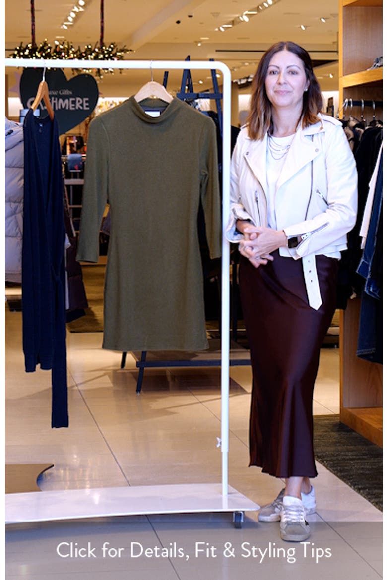 Camille Long Sleeve Sweater Minidress